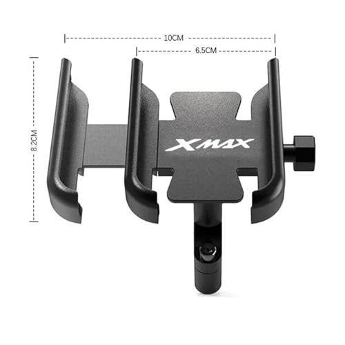 Support téléphone moto XMAX fixation guidon stable anti-vibration - 2