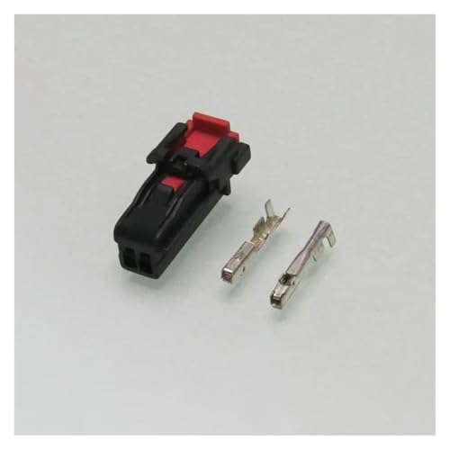 Connecteur étanche 2 broches femelle 6098-8988 avec bornes pour circuit de voiture