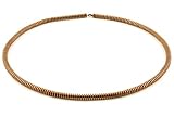 rehbrauner Hämatit Hämatit Strang - Linsen 2x4 mm matt rehbraun, Länge 40 cm