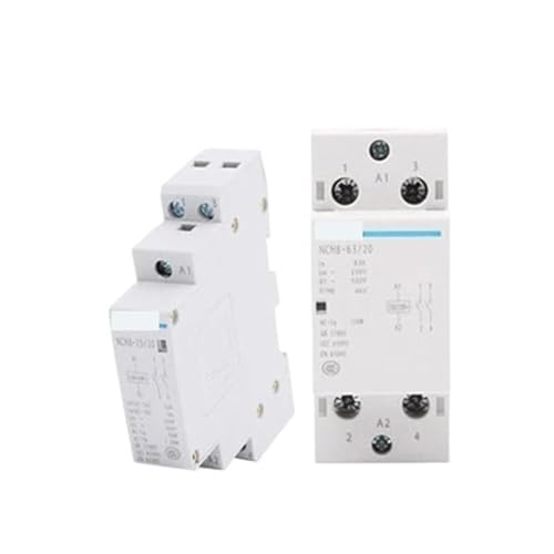 Contacteur modulaire NCH8-25/11 monophasé 220V 25A pour circuit éclairage et chauffage
