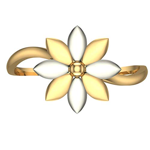 Image of DISHIS 14K Yellow /White /Rose Gold Ring for Women