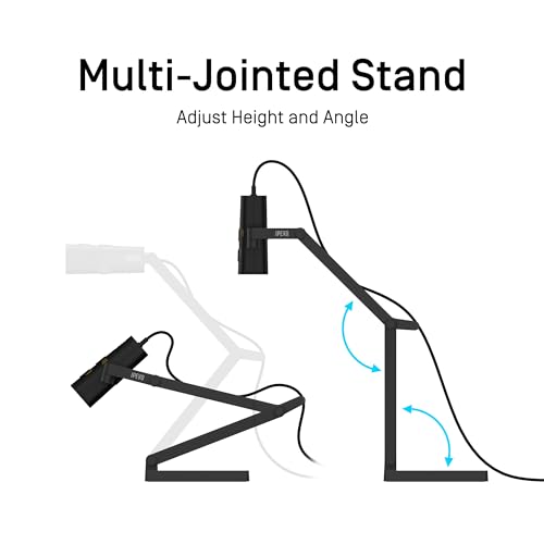 IPEVO Camera Stand with Magnetic Design for P2V Ultra and MP-8M Cameras Doubles as a Document Camera with The Multi-Jointed Stand, for presentations, Online Teaching, Recording, and Remote Monitoring - Image 4