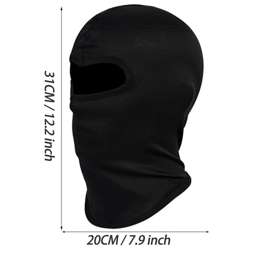 Image of Kids Cycling Balaclava Mask Face Sun Protection Hat Windproof Skiing Cap for Boys & Girls 2 PCS