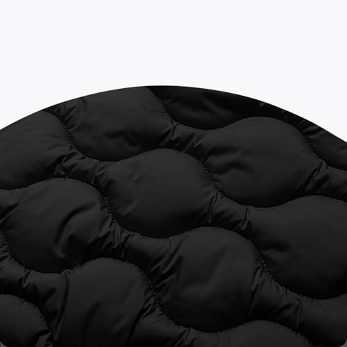 Toddler Hooded Puffer Jacket Girls Boys Zip Up Cute Quilted Long Sleeve Padded Down Winter Coat for 2-8 Years4