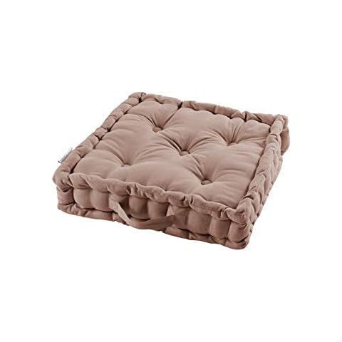 Cojín de Suelo Lino 45x45cm Douceur d'Intérieur Cover