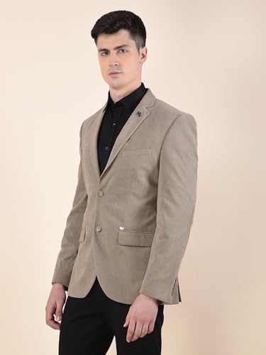 Image of Cantabil Blazer for Men l Premium Casual Blazer Slim Fit Notched Collar Polyester Fabric Solid Pattern