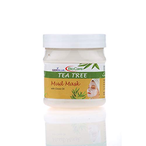 Image of Gemblue BioCare Face Mask - 500ml | Deep Cleansing & Brightening Facial Mask | For All Skin Types | Salon-Grade Skincare | Paraben-Free (500 ml, Tree Mud Mask)
