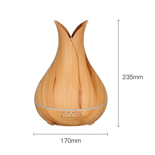 RETOO Humidificador con mando a distancia, Cool Mist Humidificador difusor de aromas para la habitación del bebé vivero, humidificador de aire con luz nocturna para los aceites esenciales. - imagen 9