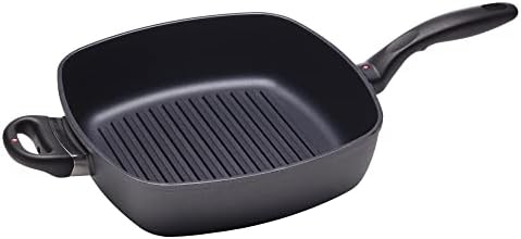 Swiss Diamond 11 x 11" Nonstick Deep Square Grill Pan | HD Classic