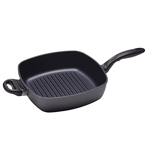 Swiss Diamond HD Classic Nonstick Induction Deep Square Grill Pan