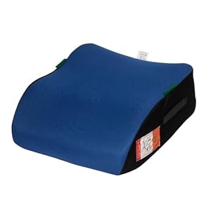 UNITED KIDS Autokindersitz Safari Gruppe II/III EU Norm ECE R129 Sitzerhöhung für Kinder von 135-150cm, Farbe:Maxblue