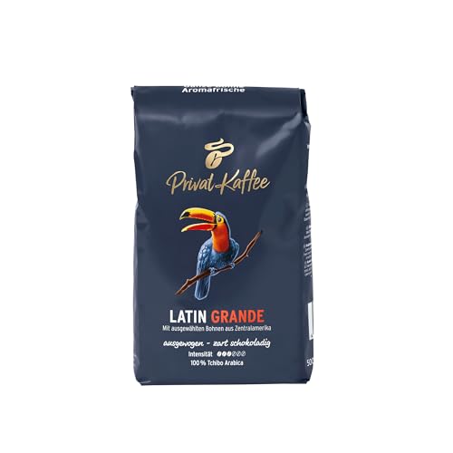 Tchibo Privat Kaffee Latin Grande Filterkaffee 500g Kaffeebohnen zart-schokoladiger Geschmack