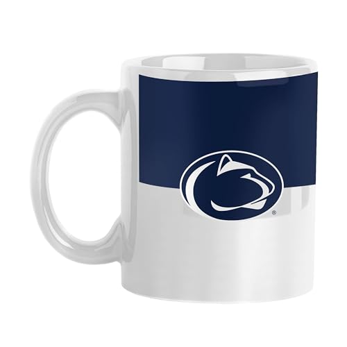 Logo Brands Penn State 11oz Colorblock Sublimated Mug