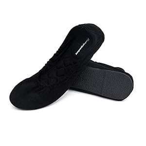 FUNKYMONKEY Women’s Ballet Flats Soft Round Toe Comfortable Shoes