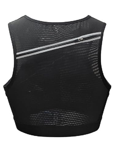 Kids Boys Sports Tank Top Zipper Mesh Vest with Pocket Running Breathable Shirts Volunteer Vest2