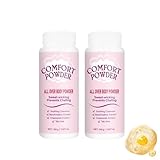 Körperpuder für Frauen, Comfort Deo Puder gegen Schwitzen, Körper -Deodorant zur Bekämpfung...