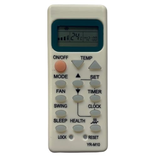 Image of Upix AC Remote No. 73 (No Backlight), Compatible /Replacement for Haier AC Remote Control (Exactly Same Remote Will Only Work)