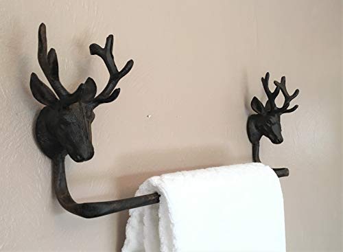 Originals Porta asciugamani in metallo stile vintage shabby chic rustico