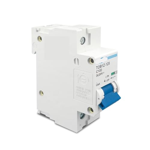 Disyuntor 1P 125A 250V de un polo para control y corte de corriente general 5
