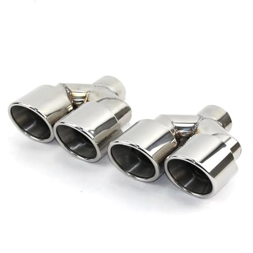 Tuyaux d'échappement voiture pour remplacer un silencieux rouillé en inox