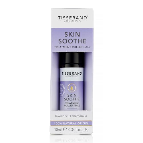 Tisserand - Pulse Point Roller Ball - Lavender & Chamomile Essential Oils - 100% Natural Pure Essential Oils - 10ml