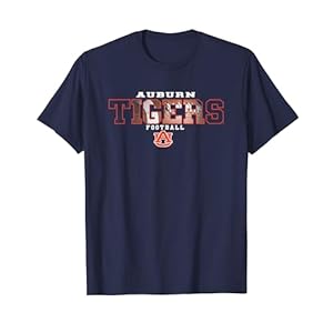Auburn Tigers Football Interception Officially Licensed T-Shirt
