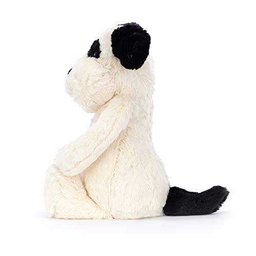 Jellycat Bashful Black and Cream Puppy Stuffed Animal, Medium 12 inches - Dogs and Puppies Plush Toy - Classic Children's Gift image 10