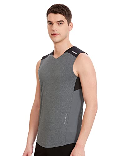 Image of Van Heusen Men Active Sports Swift Dry Vest - High Stretch, Mesh Ventilation