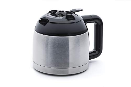 Senya NYA Thermokanne für Ihre Kaffeemaschine SYBF-CM009 und SYBF-CM025, Edelstahl Cover