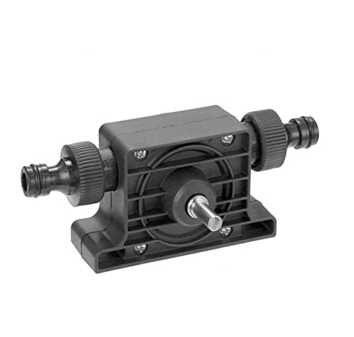 KUAOXK Mini Submersible Portable Electric Water Pump Portable Electric Drill Pump Self-Priming Delivery Oil Water Home Garden Outdoor Tools