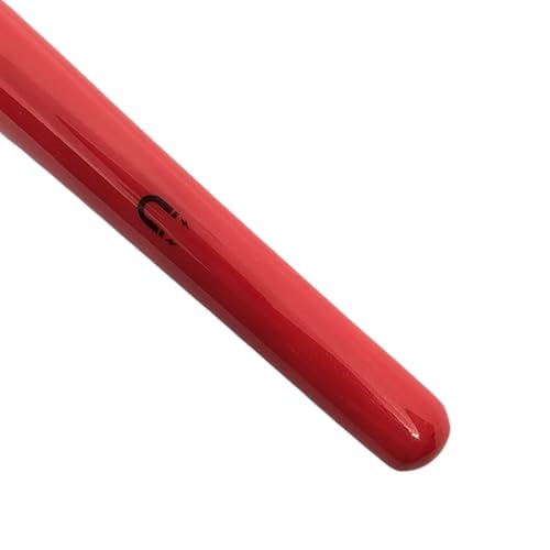 Histology Education Microtome Brush for Histology, 23cm Long, Magnetic Handle for Hands-Free Blade Removal (Red)