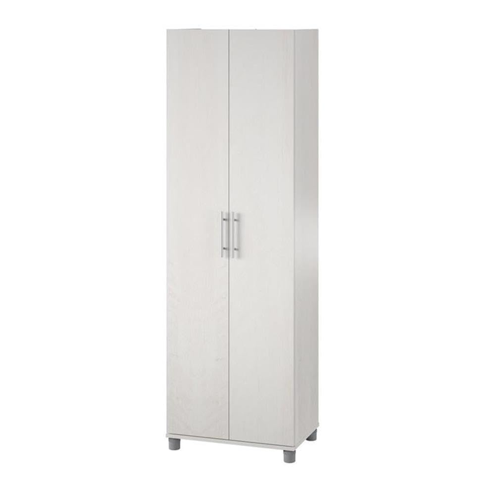 Camberly 24" Utility Storage Cabinet in Ivory Oak