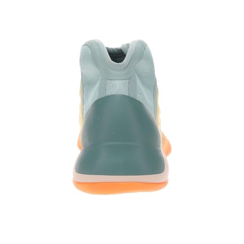 Image of adidas Yeezy Quantum Lace-Up Sneakers- Knitted Elastic Collar, Mesh Upper with RPU Cage, Boost Cushioning - Yeezy Shoes