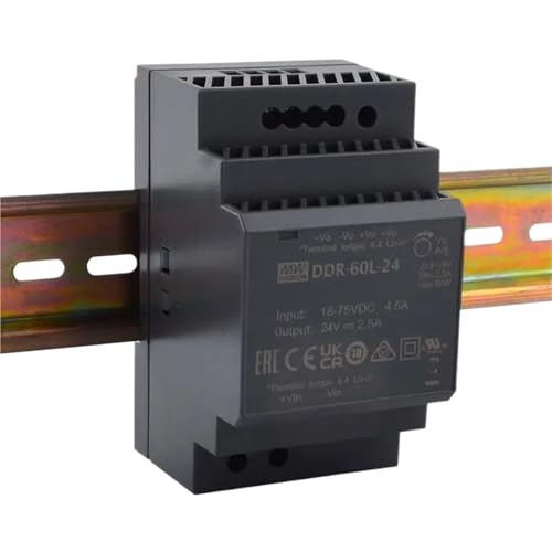 Convertisseur CC-CC DDR-60L-24 alimentation 24V à sortie unique compacte