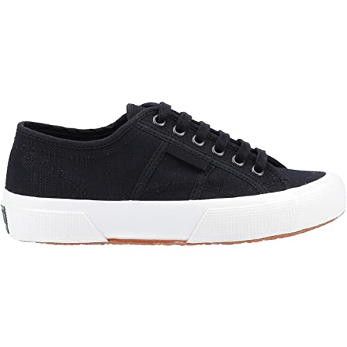 Superga® 2750 OG Unisex – Shoes for Women and Men – Cotton Upper – Ergonomic Insole – Rubber Outsole OG Black/White Avorio EU 44.5 (US Men's 11) Medium2