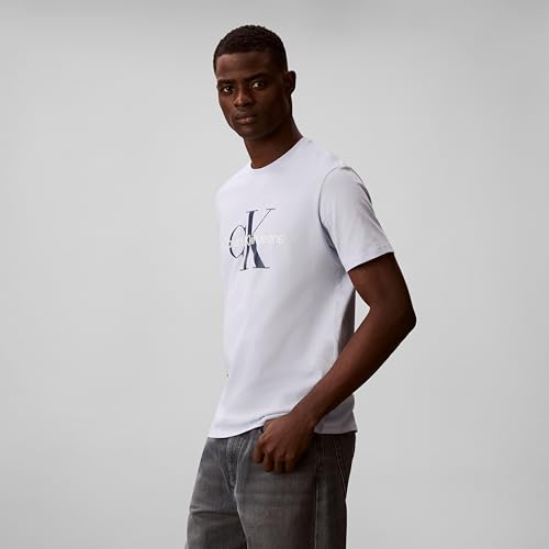 Image of Calvin Klein Men's Monogram Logo Crewneck T-Shirt