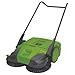 Push Sweeper, 31 in.W, 13.2 gal, WalkBehind