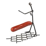 Hot Dog Roaster Stainless Steel One Man Stick Figure Griller Funny Barbeque by Gute - BBQ Gifts, Grilling GIF, Dad Gifts, Gifts for Men Novelty Hotdog - Great for Parties, Birthdays, Tailgates!