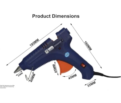 Image of 60 W Glue Gun with 5 Glue Sticks for DIY art and craft