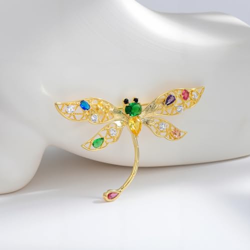 Image of Fashion Dragonfly Booch Pin Jewelry Gift for Women