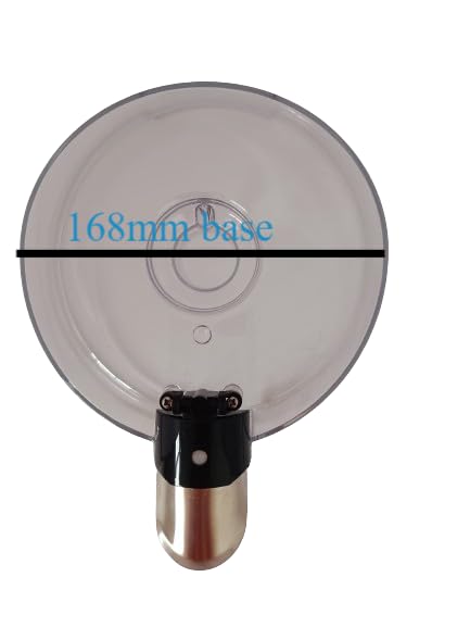 VASCHETTA CONTENITORE PER SPREMIAGRUMI ARANCIA EXPRESS RGV, Diametro Vaschetta: 168 mm base COMPATIBILE SOLO CON MODELLO ARANCIA EXPRESS DELLA RGV 110134+110131