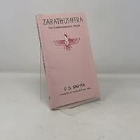 Zarathushtra: The Transcendental Vision 0906540682 Book Cover