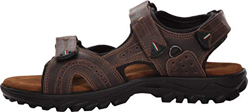 Grisport Marrone Texas - Sandali da uomo in vera
