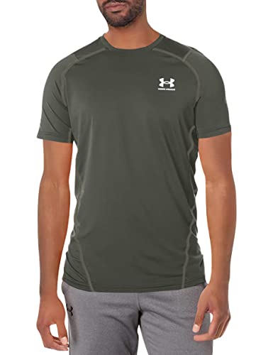 Image of Under Armour Men's UA HG Armour Comp SS Short Sleeve Functional Shirt Quick Dry T-Shirt with Compression Fit