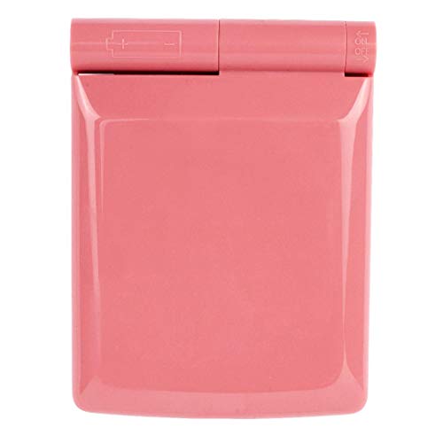 Mirror Makeup Make Mirror With Lights 8 LED Girls Light Gift Small Compact Mirror Cosmetic Portable Illumination Handbag Fold-able Double Face Magnifying Bag (Pink White purple)