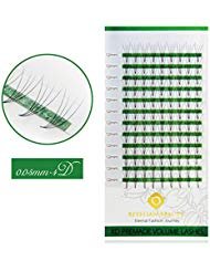 BEYELIAN 4D Premade Fans Volume Lashes Individual Semi Permanent Eyelash Extensions (0.05mm 12mm C Curl 108 pcs)
