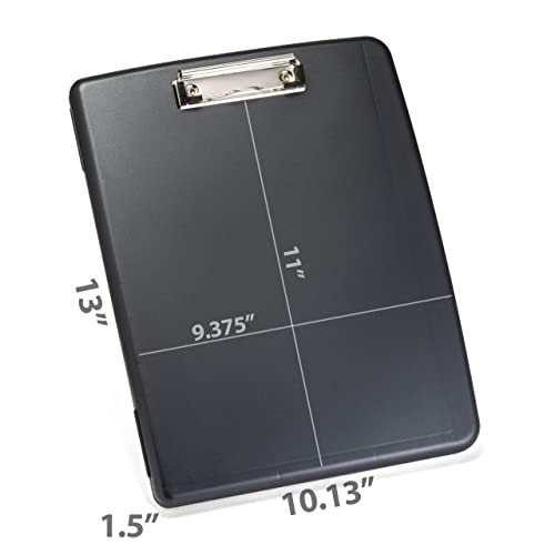 Officemate Storage Clipboard Case With Low Profile Clip, Gray (83375) #TOP1