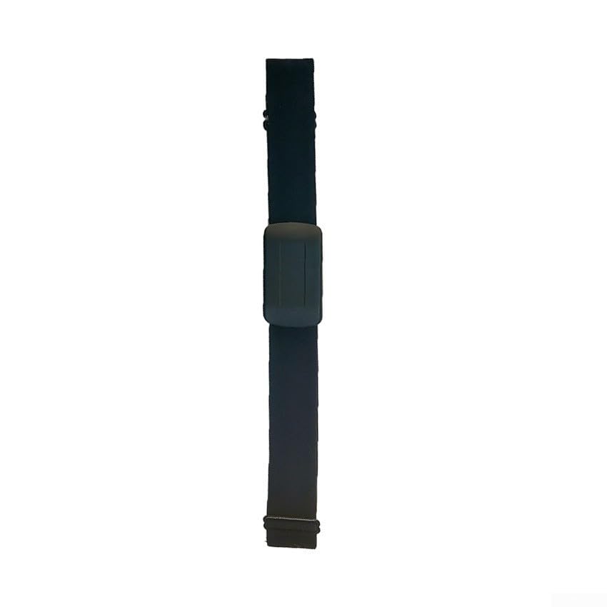DAZZLEEX Moniteur de fréquence cardiaque réglable avec capteur étanche sans fil 5,3 GHz pour la course à pied, le cyclisme, la gym (2,4 G avec batterie)