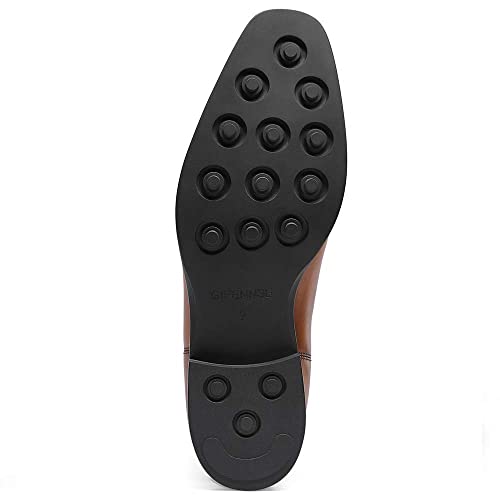 Image of GIFENNSE Mens Chelsea Boots Leather Dress Boots for Men