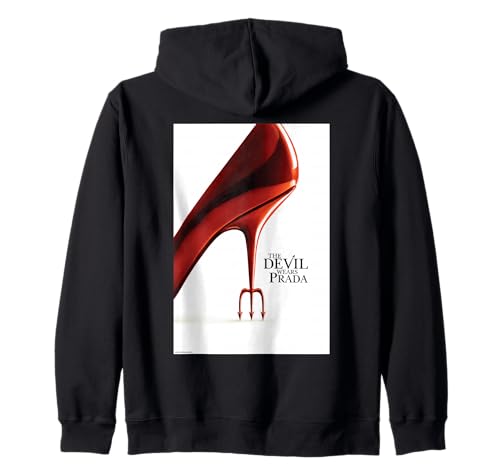 The Devil Wears Prada Red Shoe & Logo Official Movie Poster Zip Hoodie